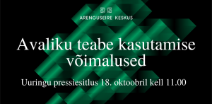 Andmevabaduse tulevik uuringu esitluse päis